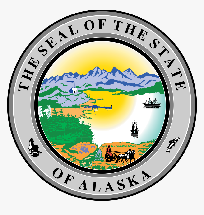 Alaska State Seal Png, Transparent Png, Free Download