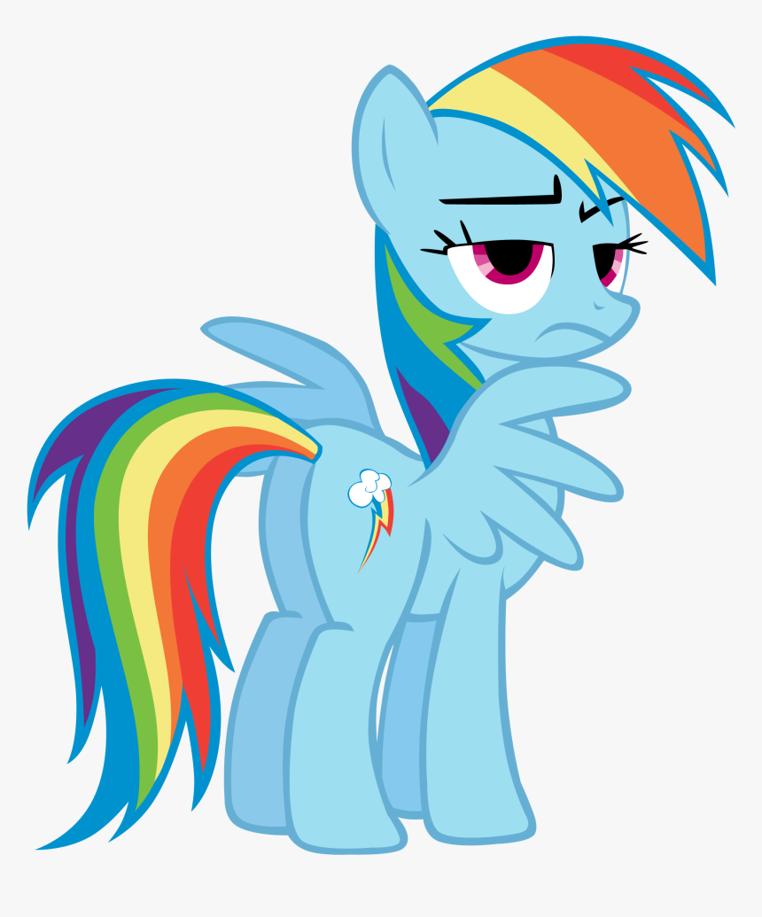Alto Sax Over Here - Rainbow Dash Wearing A Diaper, HD Png Download, Free Download
