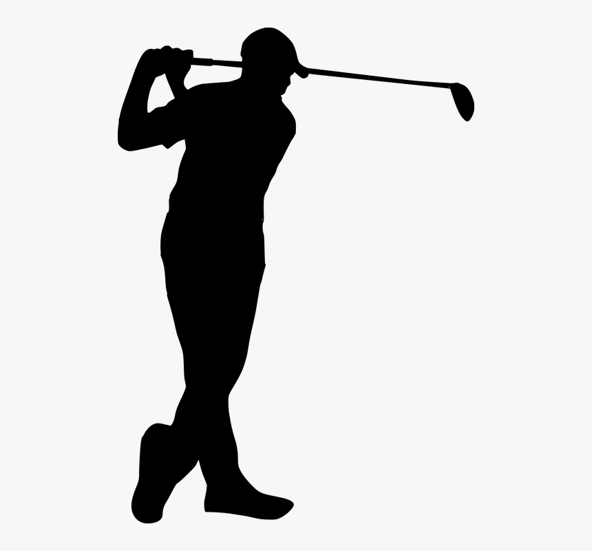 Golf, Accuracy, Balance, Control, Club, Game, Golf - Golf Player Silhouette...