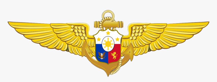 Philippine Navy Aviators Badge - Aircrew Wings, HD Png Download, Free Download