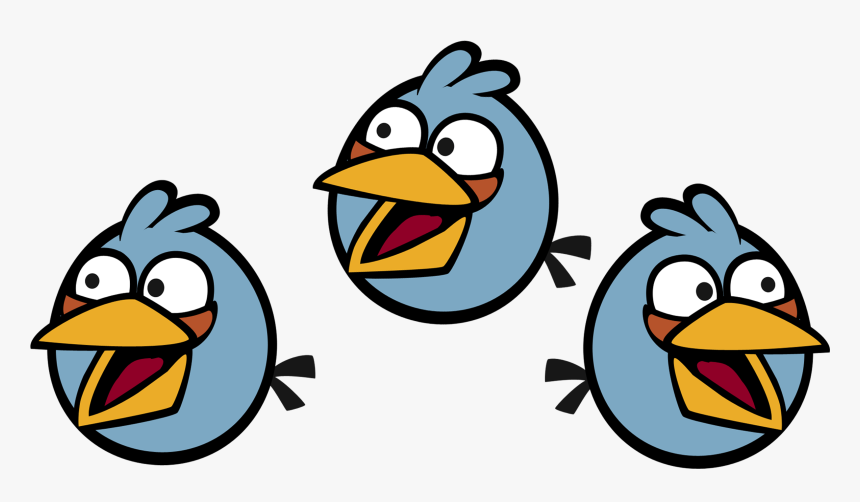 Angry Birds Clip Art, Blue Jay Clipart Angry Pencil - Blues Angry Birds Game, HD Png Download, Free Download