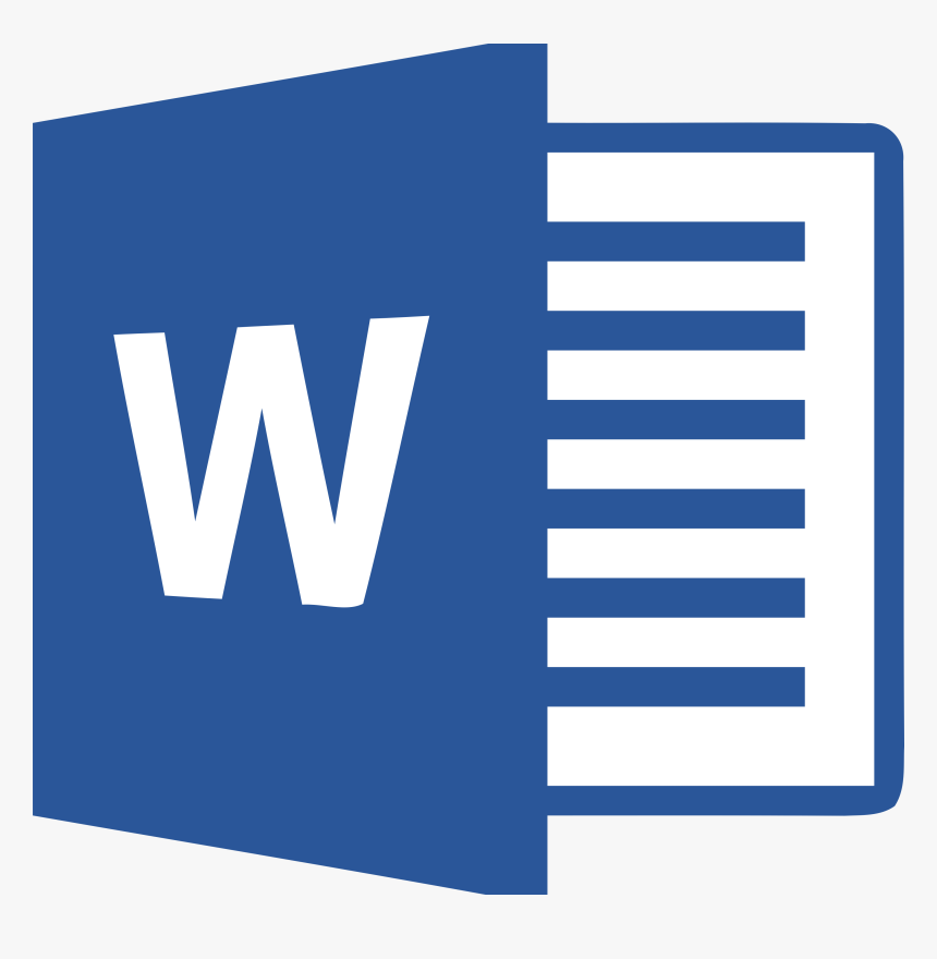 Microsoft Word Logo 2017, HD Png Download, Free Download