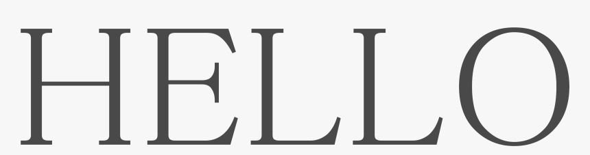 Hello Png - Пнг Слова, Transparent Png, Free Download