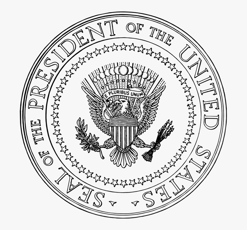 Presidential Seal, Seal, Usa, Presidential, President - Transparent Presidential Seal Clipart, HD Png Download, Free Download