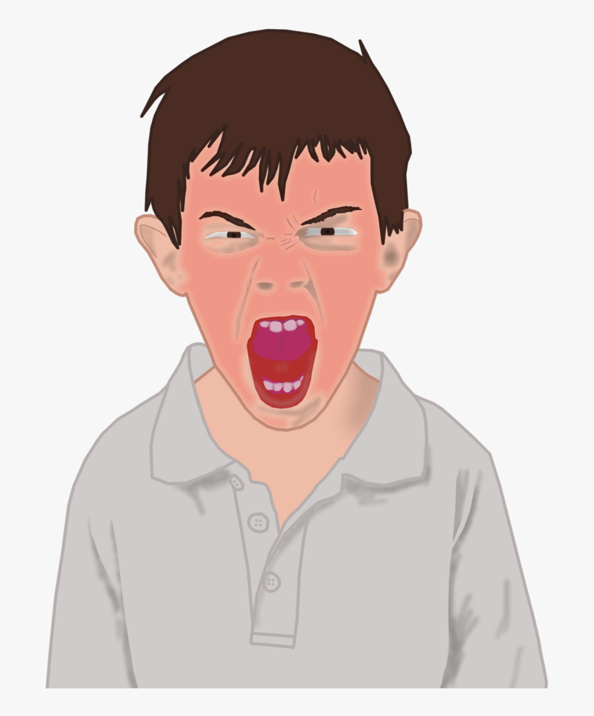 Angry Kids Png, Transparent Png, Free Download