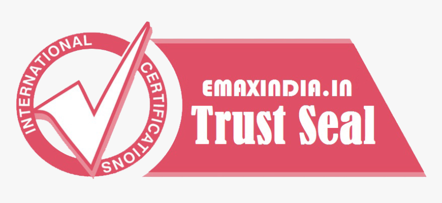 Emax Trust Seal Png Format - Carmine, Transparent Png, Free Download