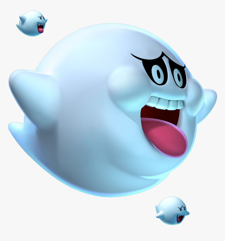 Nsmb2 Fat Boo - Super Mario Giant Boo, HD Png Download, Free Download
