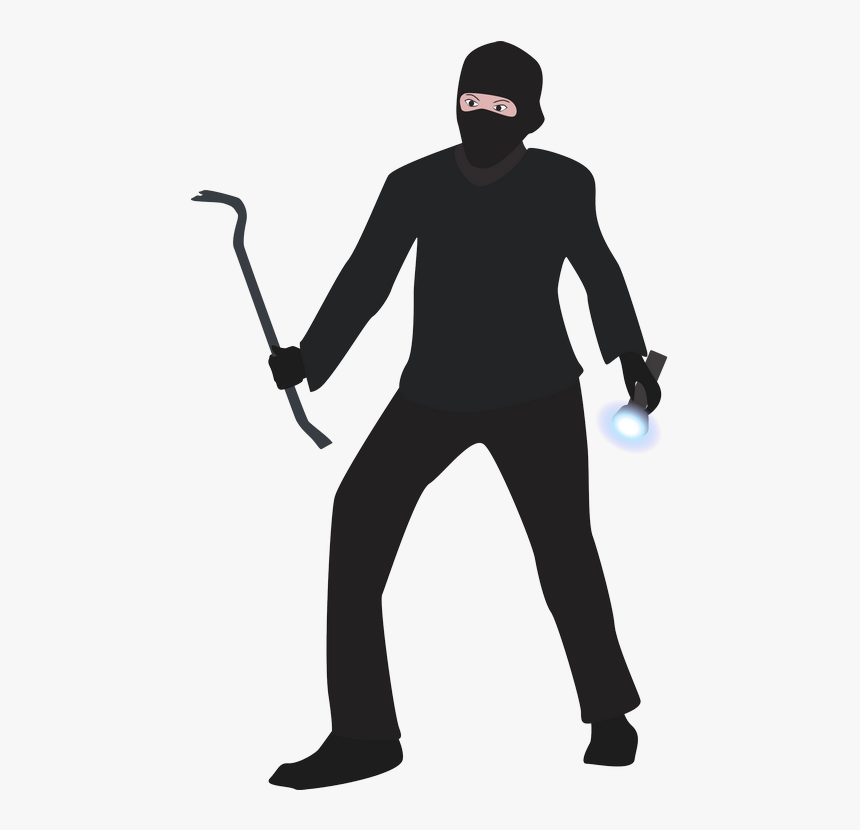 Thief, Robber Png Images Free Download - Transparent Burglar Png, Png Download, Free Download