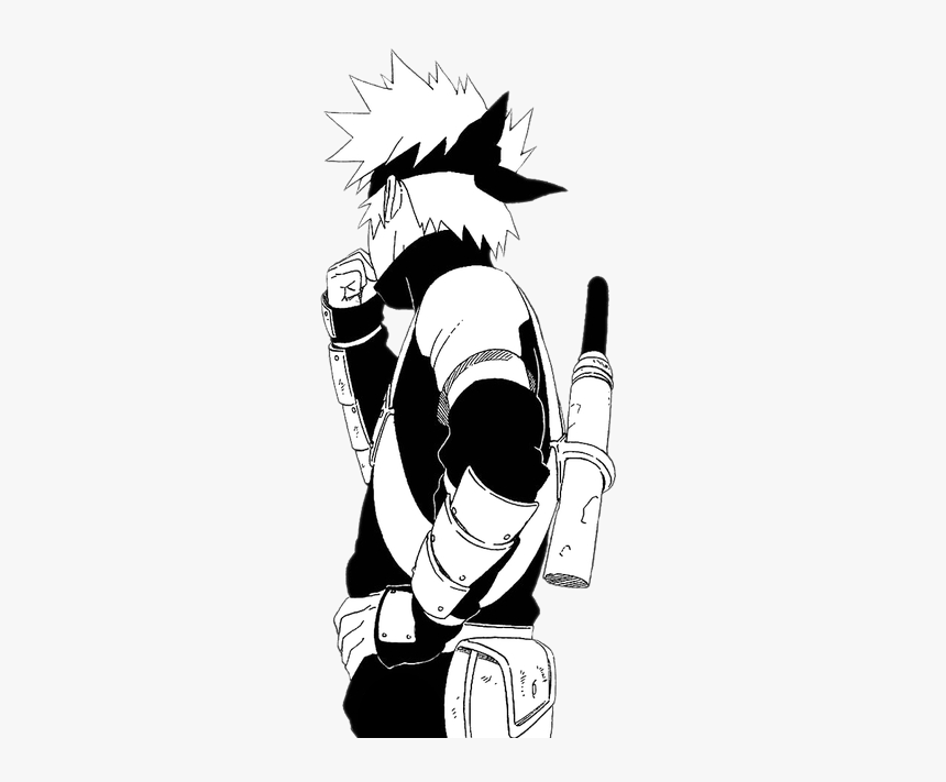 *transparent Young Kakashi [scan] - Kakashi Manga Transparent, HD Png Download, Free Download