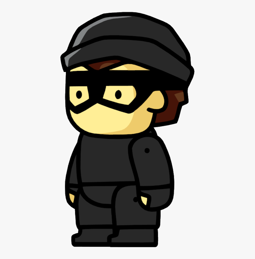 Cat Burglar Scribblenauts Wiki - Bad Guy Clipart, HD Png Download, Free Download