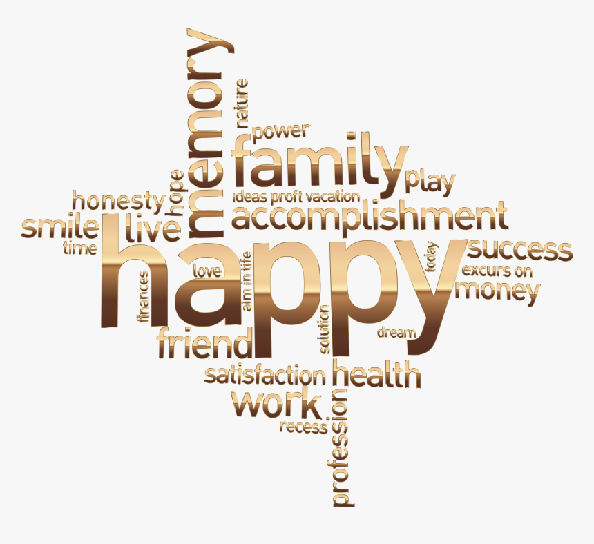 Happy Family Word Cloud No Background Clip Arts - Transparent Background Family Word Transparent, HD Png Download, Free Download