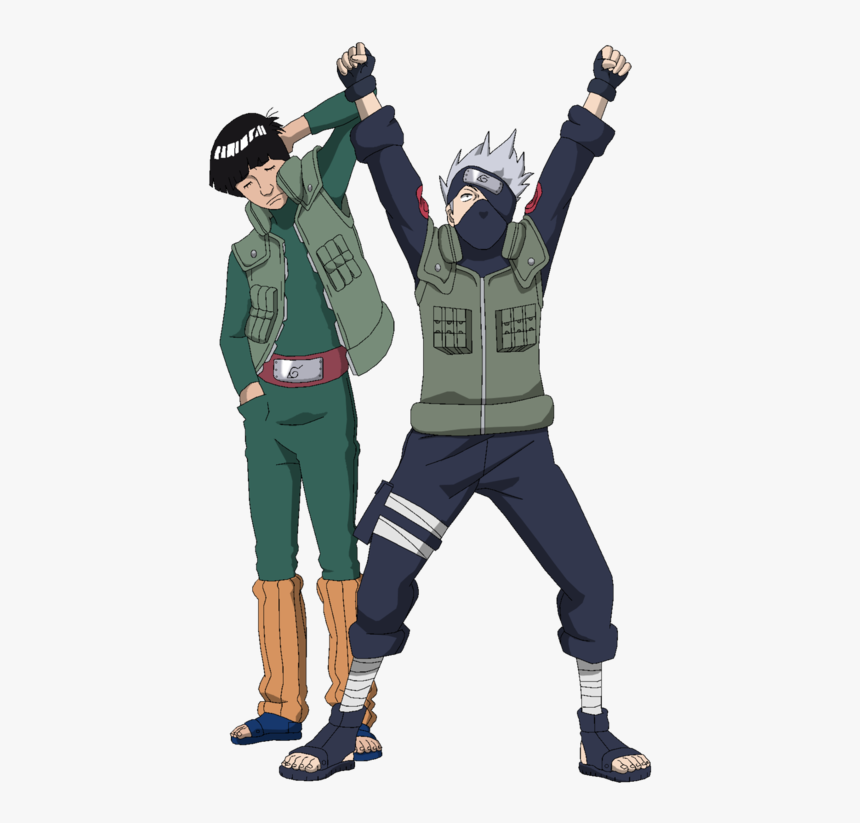 Kakashi And Gaï - Naruto Ninja, HD Png Download, Free Download