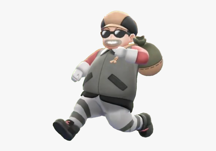 Vsburglar Pe - Pokemon Let's Go Burglar, HD Png Download, Free Download