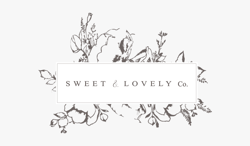 Sweet & Lovely Co No Florals Word - Calligraphy, HD Png Download, Free Download