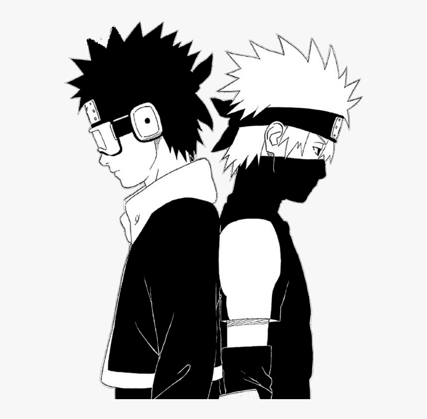 Transparent Kakashi Hatake Png - Kakashi Hatake And Obito Uchiha, Png Download, Free Download