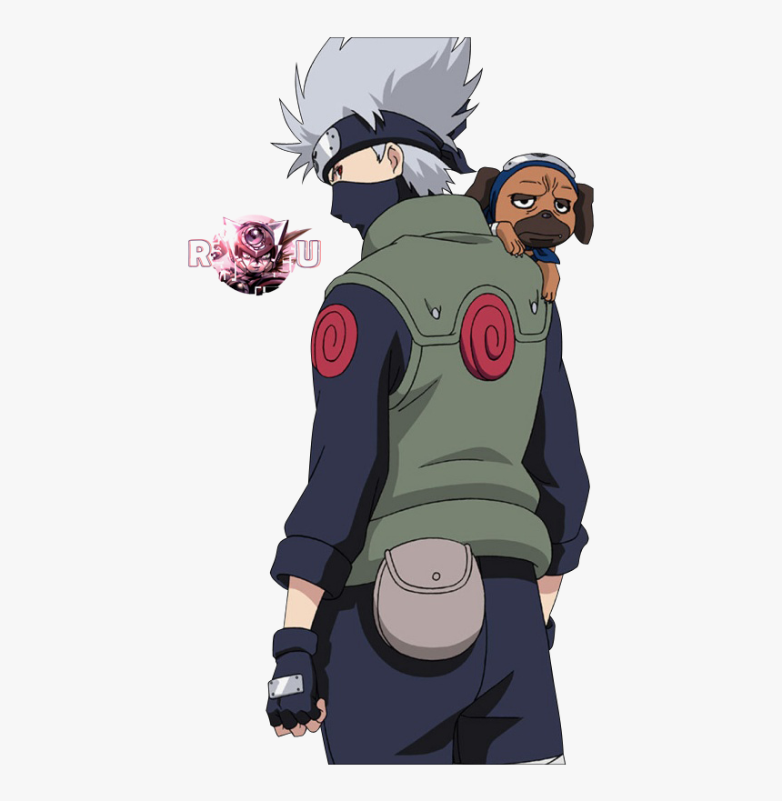 Kakashi Hatake & Pakkun - Kakashi Pakkun, HD Png Download, Free Download