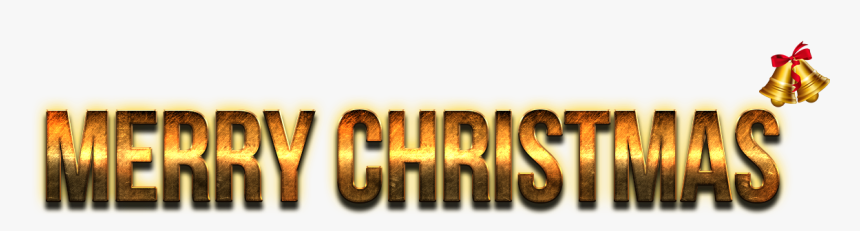 Merry Christmas Word Png Picture - Graphic Design, Transparent Png, Free Download
