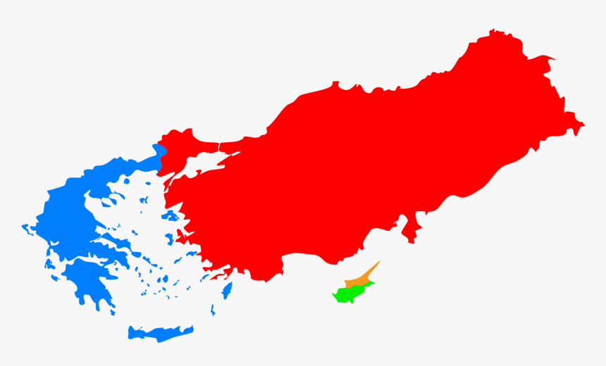Red Push Pin 24, - Balkans And Turkey Map, HD Png Download, Free Download