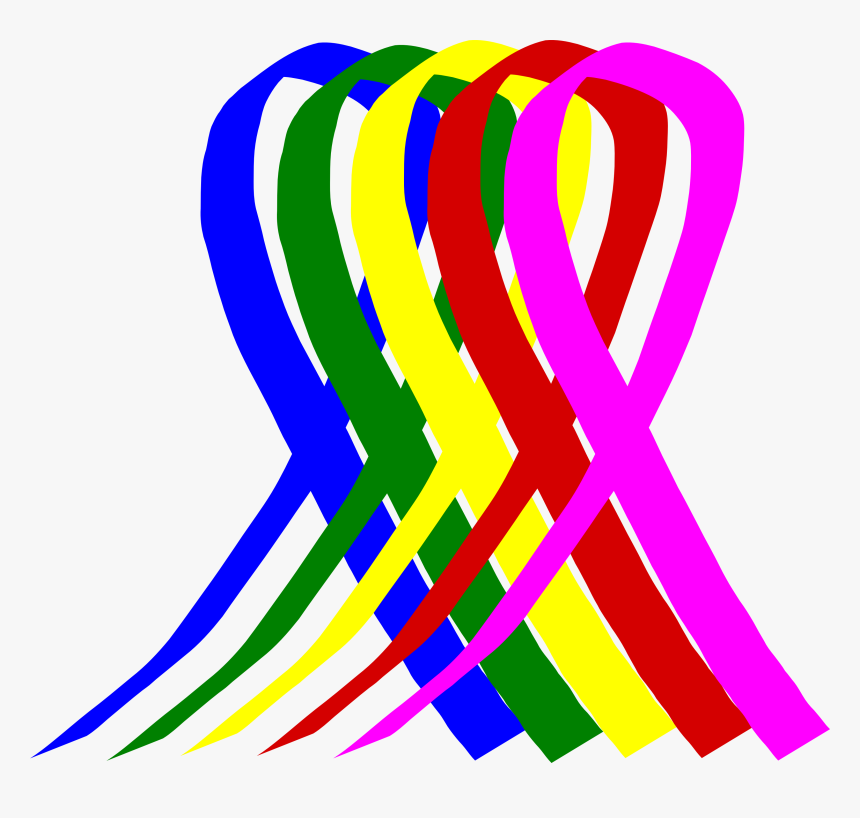 Transparent Cancer Ribbons Png - All Cancer Ribbon Png, Png Download, Free Download