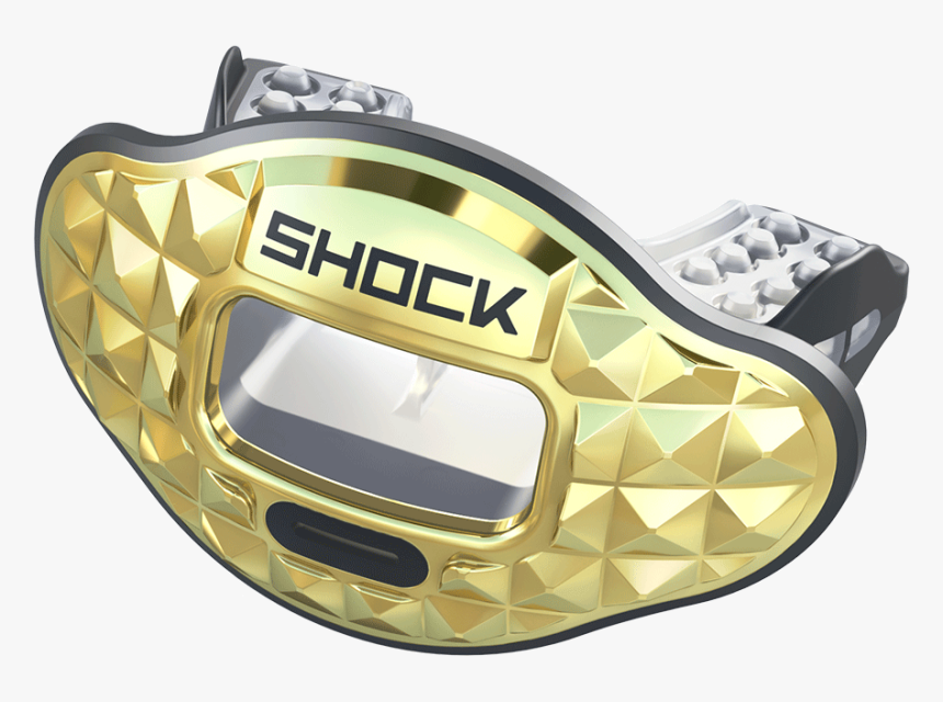 Chrome 3d Pyramid Max Airflow Mouthguard"
 Class= - Shock Doctor Mouthguard Chrome, HD Png Download, Free Download