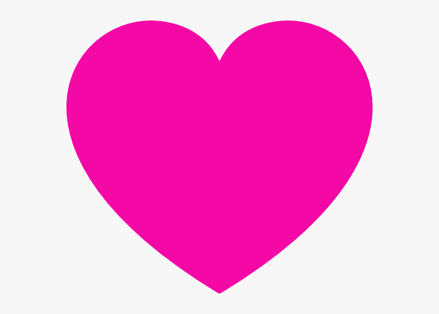 Heart Shape Pink Color, HD Png Download, Free Download