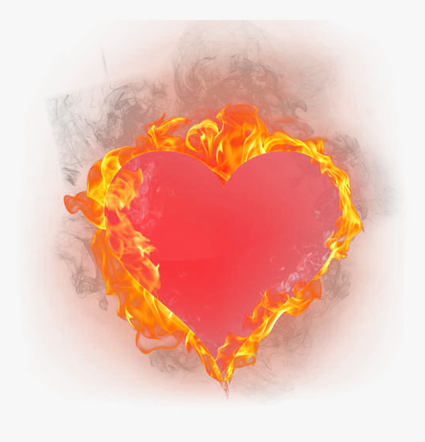 Burning Heart Png - Burning Heart Pngs, Transparent Png, Free Download
