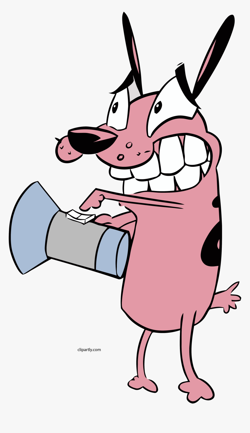 Courage The Coward Cowardly Dog, HD Png Download, Free Download