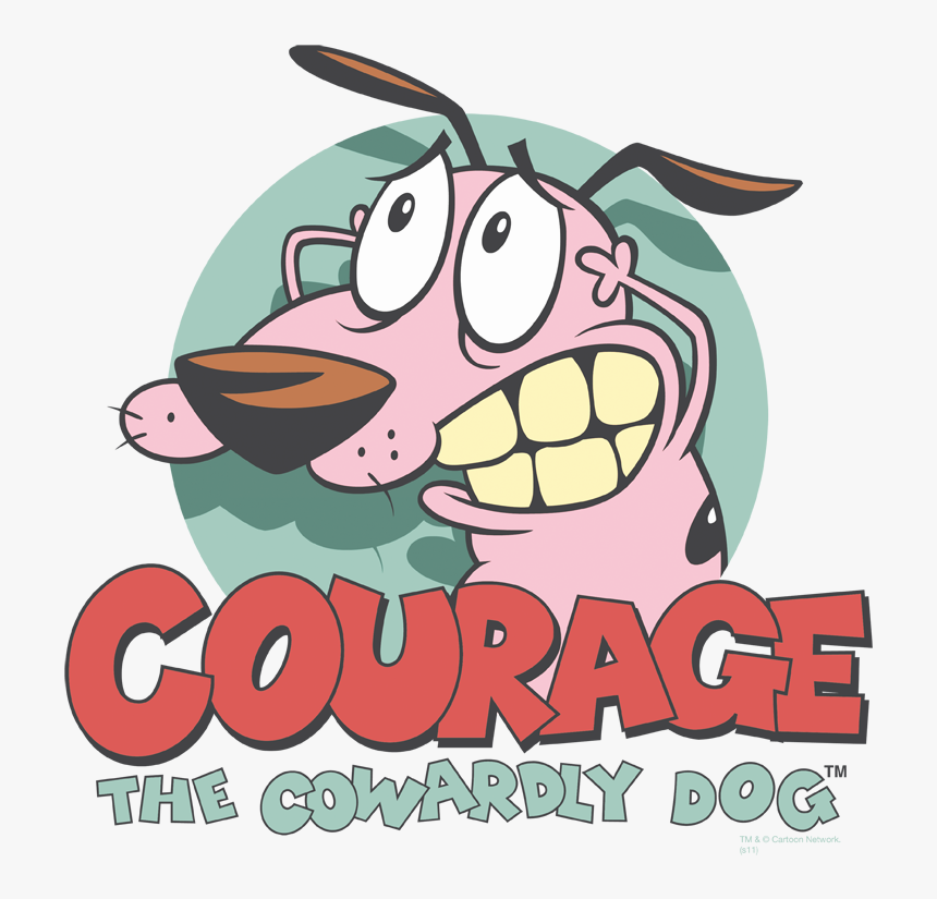 Courage The Cowardly Dog Logo Shirt, HD Png Download, Free Download