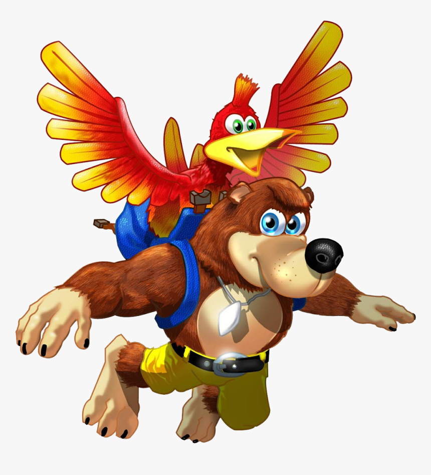 Banjo And Kazooie - Banjo Kazooie Smash Render, HD Png Download, Free Download