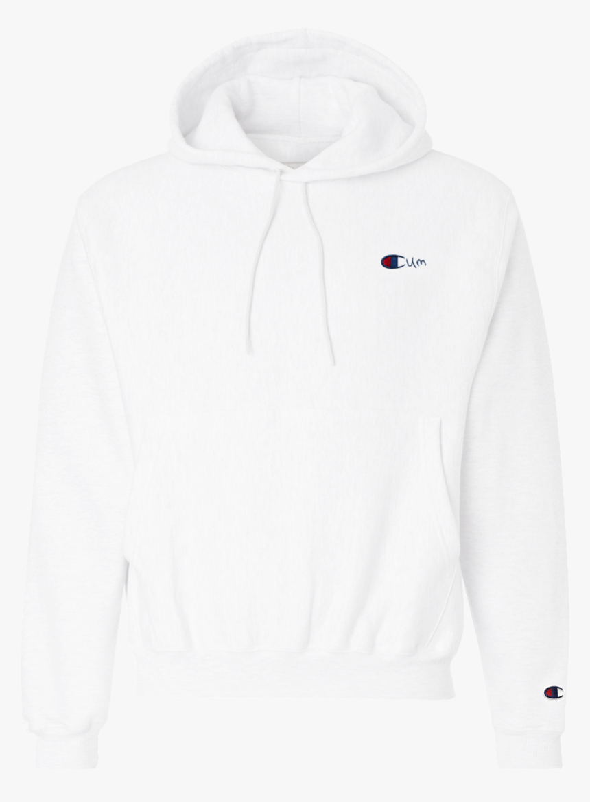 Transparent White Hoodie Png - Champion Cum Hoodie, Png Download - kindpng