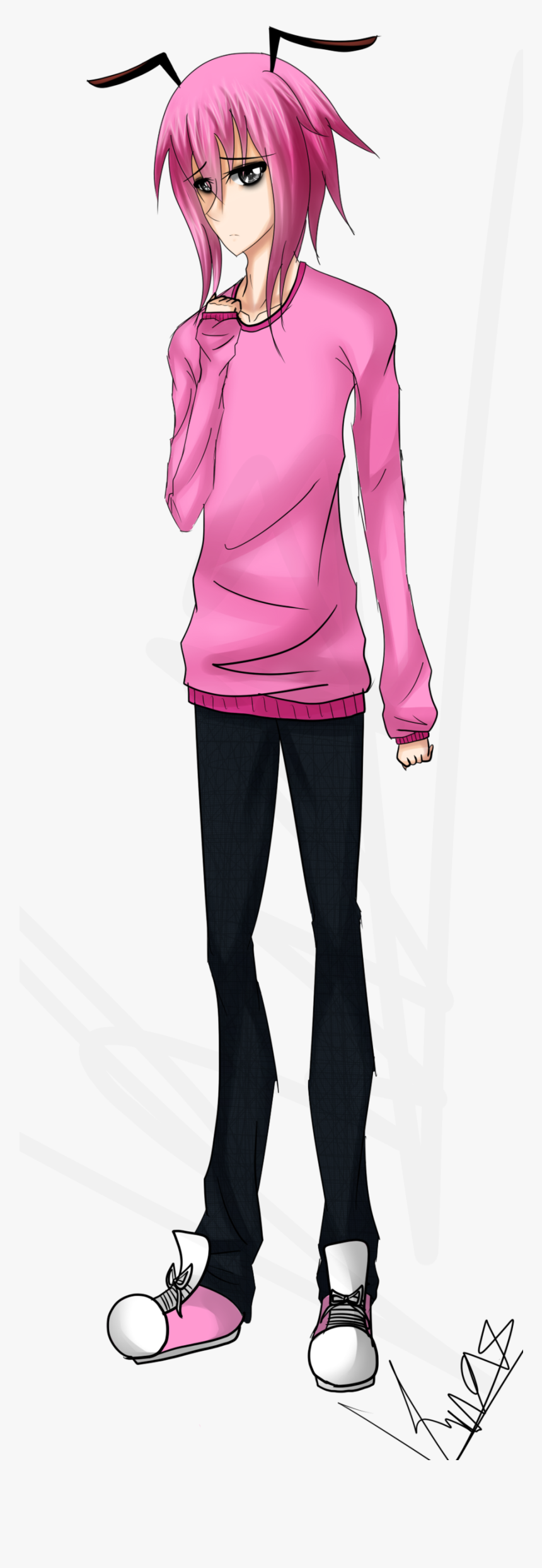 Creepypasta High - Courage The Cowardly Dog Gijinka, HD Png Download, Free Download