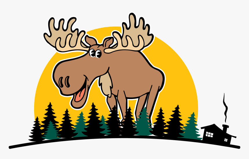 Cartoon Free Download Jokingart - Transparent Background Moose Clipart, HD Png Download, Free Download