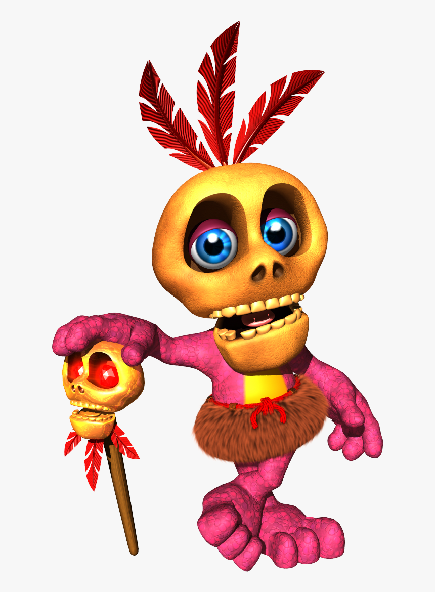 Mumbo Jumbo Banjo Kazooie - Banjo Kazooie Mumbo Png, Transparent Png, Free Download