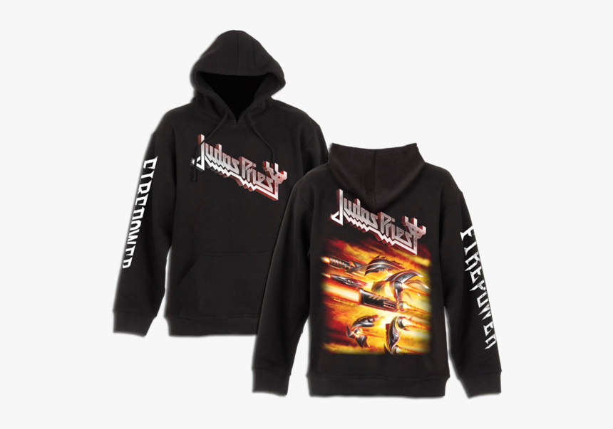 Firepower Hoodie - Judas Priest Zip Hoodie, HD Png Download, Free Download