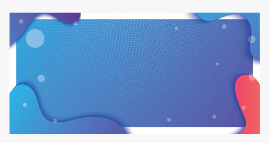 Blue Banner White Dot With Abstract Corner - Transparent Abstract Images Png, Png Download, Free Download