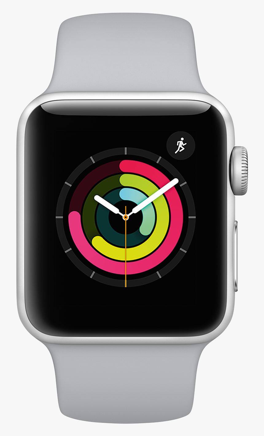 Apple Watch Series 3 38mm White, HD Png Download, Free Download