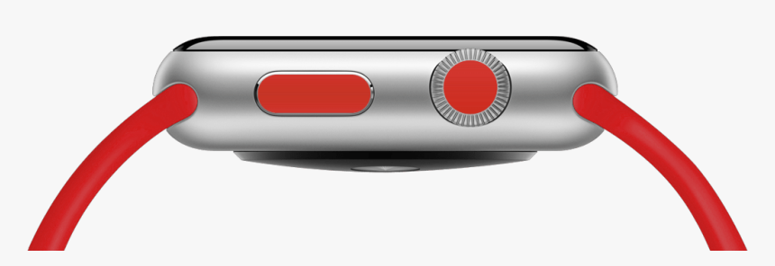 Apple Watch Con Pallino Rosso, HD Png Download, Free Download