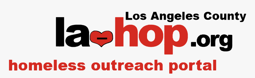 Los Angeles County Launches Homeless Outreach Portal - Heart, HD Png Download, Free Download