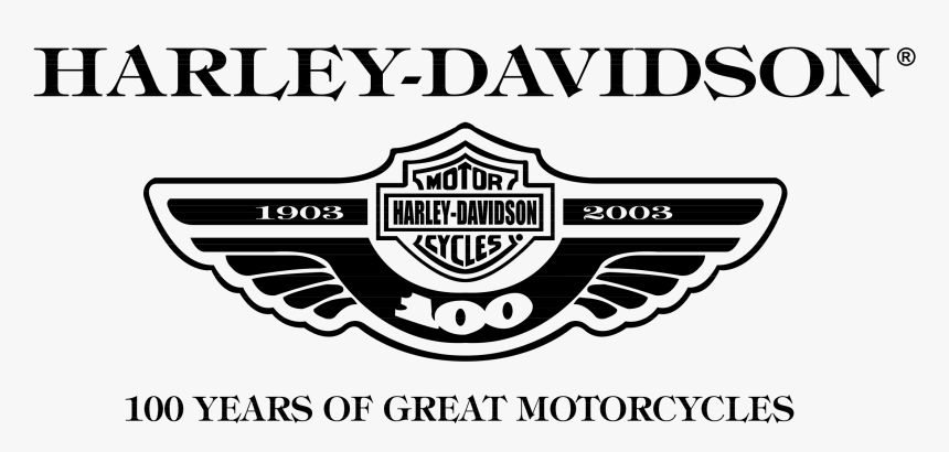 Harley Davidson 100 Años Logo Vector, HD Png Download, Free Download