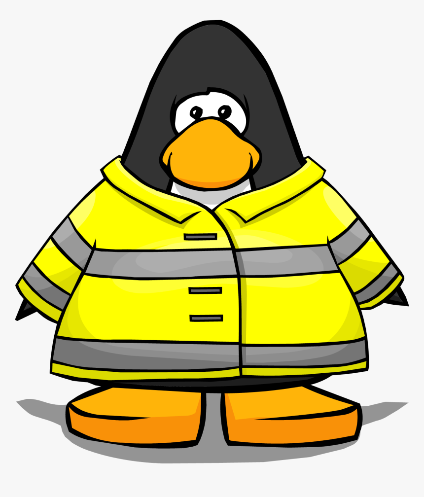 Fireman Coat Clipart - Club Penguin Suit, HD Png Download, Free Download