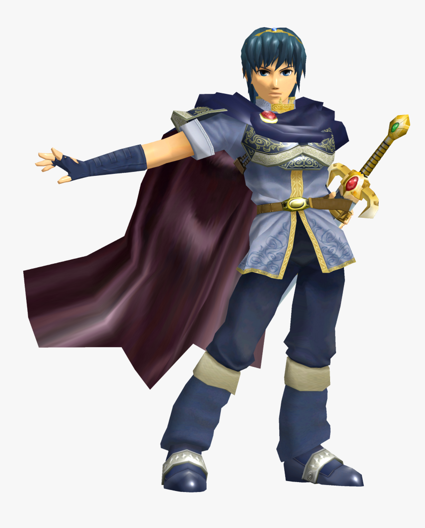 Http - //i - Cubeupload - Com/if8dbq - Marth Png , - Super Smash Bros Melee Marth, Transparent Png, Free Download