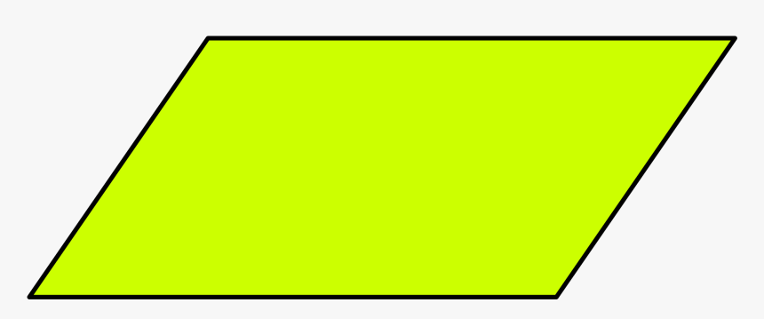 File Simple Svg Wikimedia - Parallelogram Shape, HD Png Download, Free Download