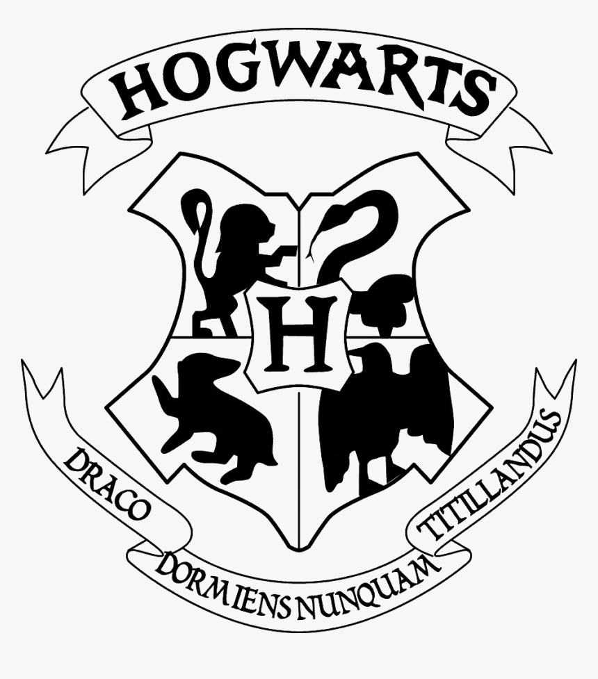 Logo Harry Potter Hogwarts , Png Download - Logo Hogwarts Png, Transparent Png, Free Download