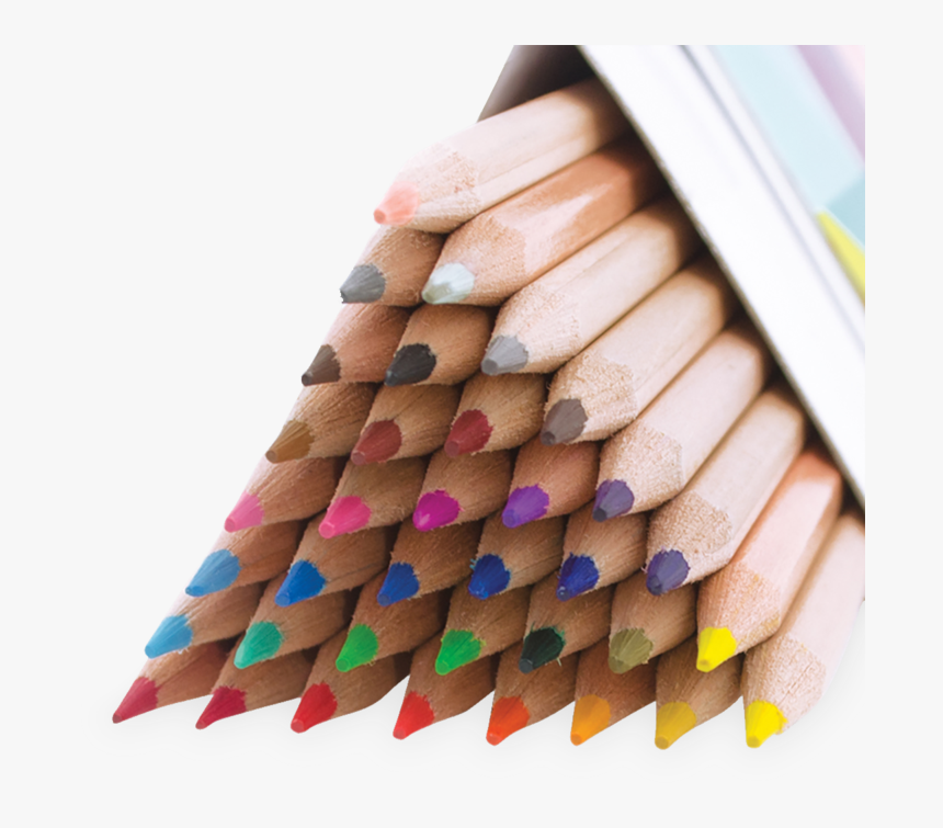 The Triangle Colored Pencils - Triangular Colored Pencils, HD Png Download, Free Download