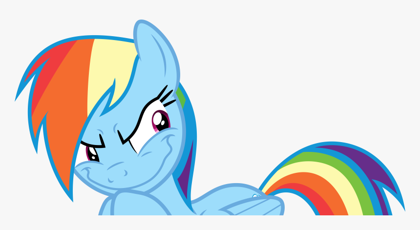 Vector - Rainbow Dash Grinch Face, HD Png Download, Free Download