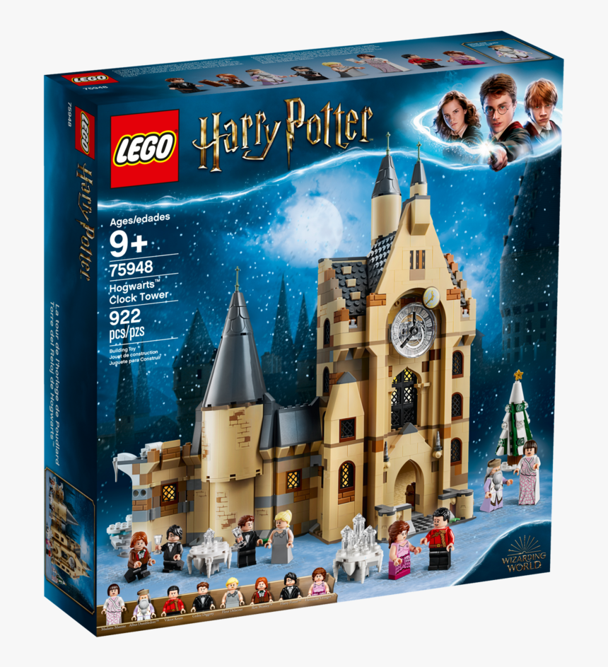 Lego Harry Potter Hogwarts Clock Tower, HD Png Download, Free Download