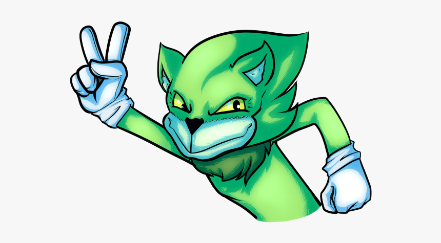 Grinch Sonic - Cartoon, HD Png Download, Free Download