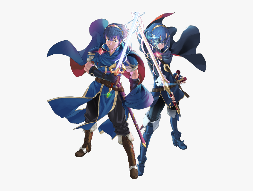 Lucina Marth Fire Emblem, HD Png Download, Free Download