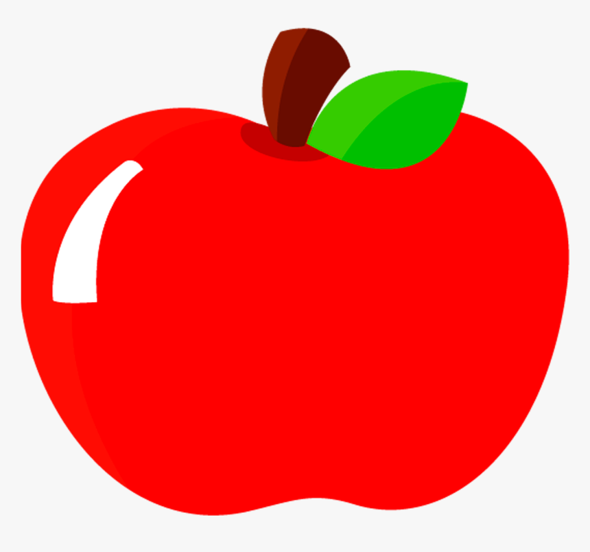 Snow White Seven Dwarfs Apple Party - Apple Clipart Free, HD Png Download, Free Download