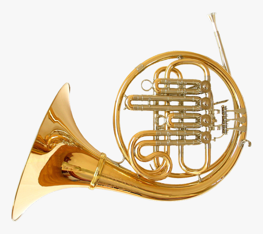 Transparent French Horn Png - B Flat Single French Horn, Png Download, Free Download
